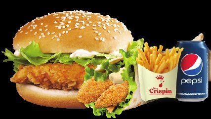 Crunch Fillet Burger or Wrap